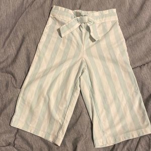 Janie and Jack white and blue pants